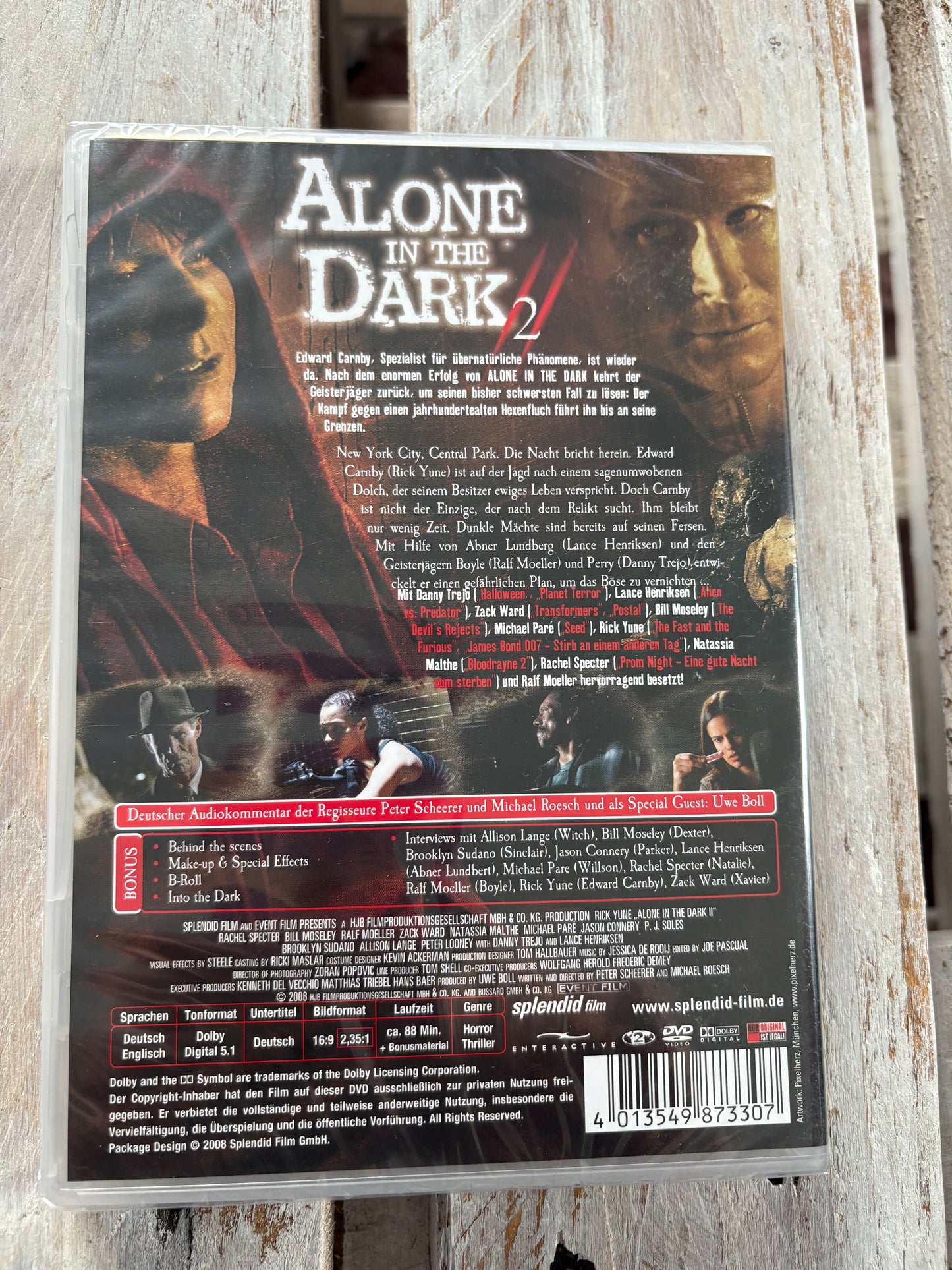 Alone in the Dark 2 [Special Edition] [2 DVDs] FSK18 Neu und OVP