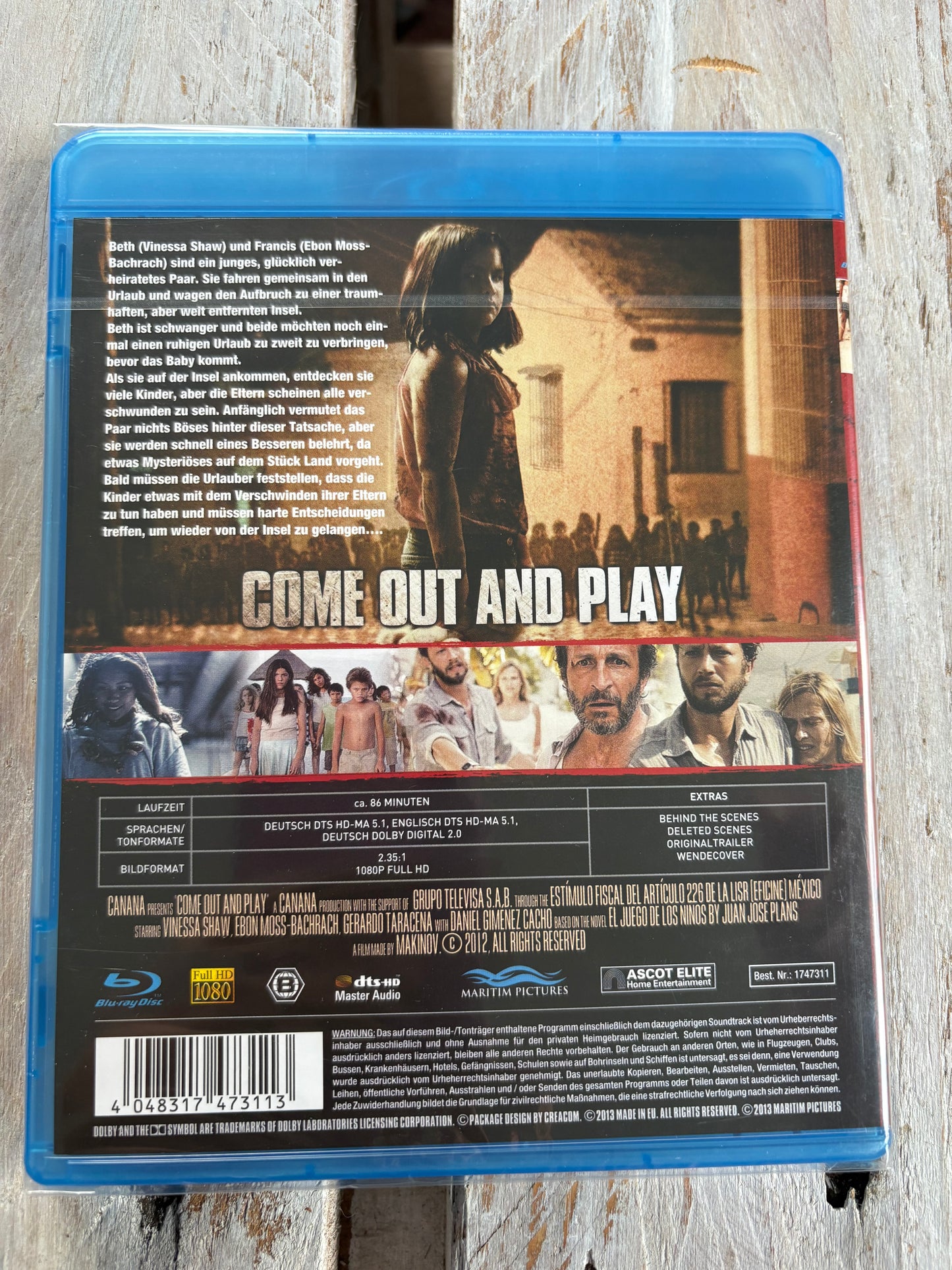 Come Out and Play - Kinder des Todes [Blu-ray] FSK18 Neu & OVP