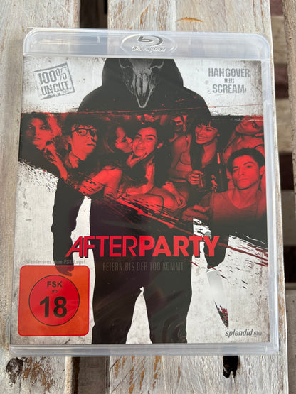 Afterparty - Feiern bis der Tod kommt - Uncut [Blu-ray] FSK18 Neu & OVP