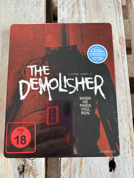 The Demolisher - Uncut/Limited FuturePak/Steelbook (+CD-Soundtrack) [Blu-ray] Neu & OVP