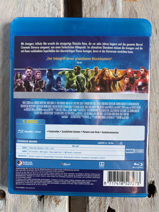 Avengers: Infinity War [Blu-ray]