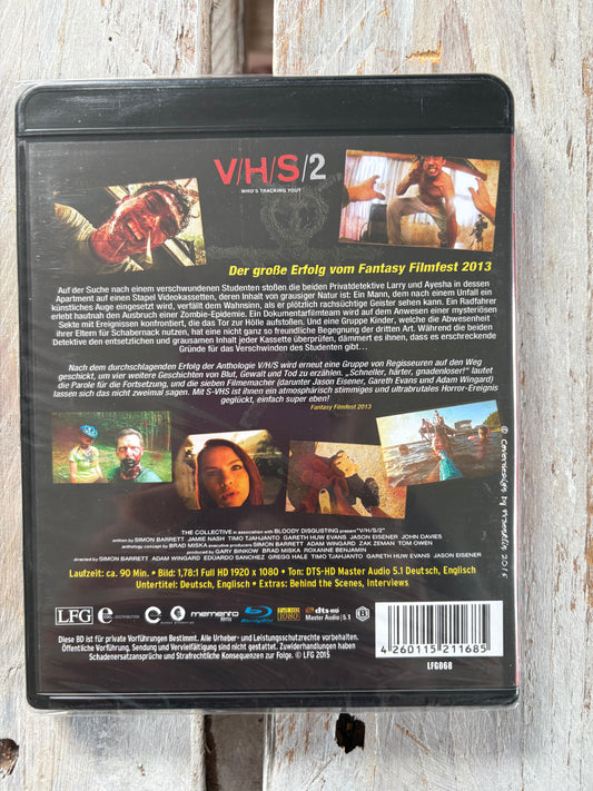 V/H/S 2 - Who's tracking You? - Uncut [Blu-ray] FSK18 Neu und OVP