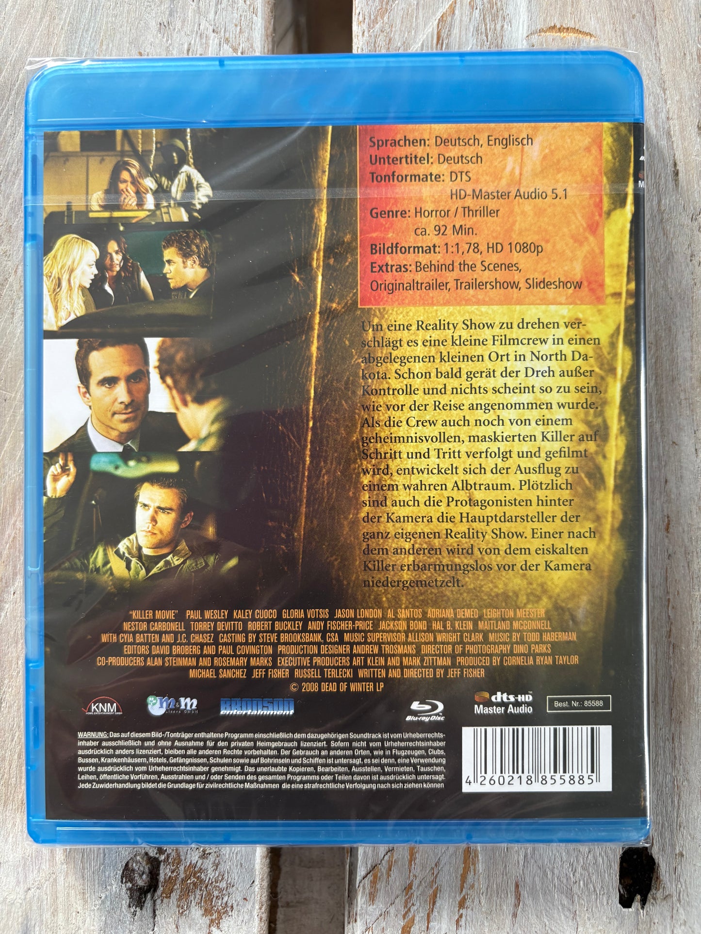 Killer Movie [Blu-ray] FSK18 Neu und Originalverpackt
