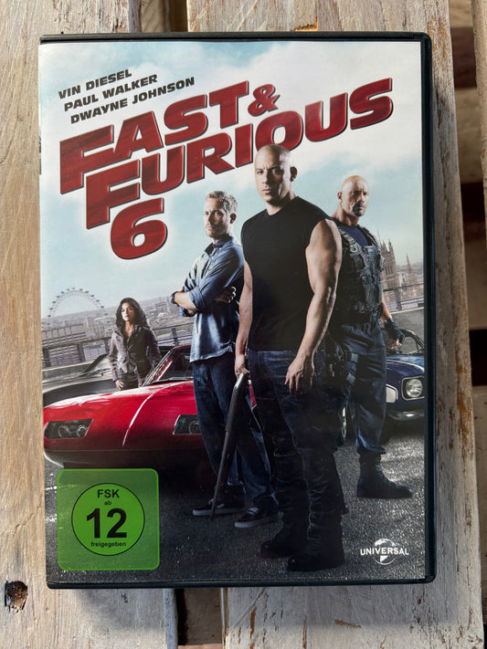 Fast & Furious 6 DVD