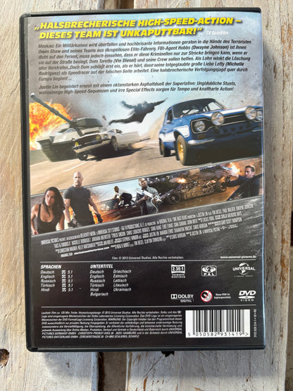 Fast & Furious 6 DVD