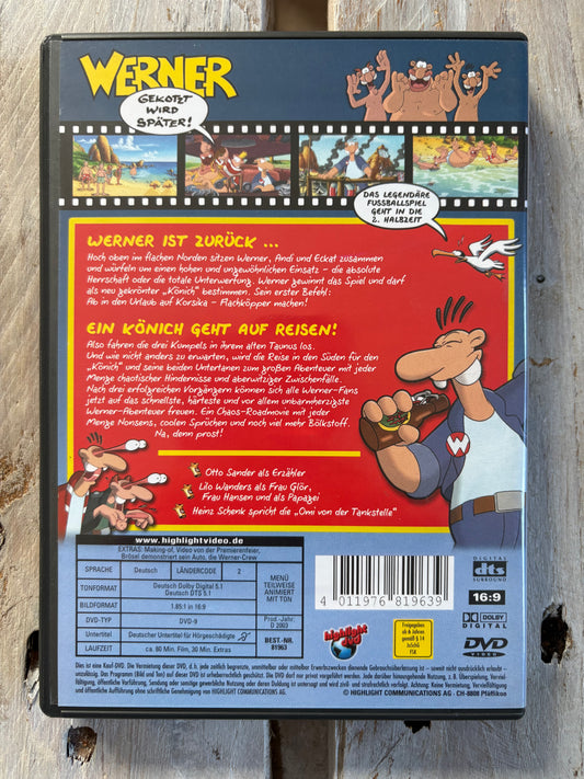Werner - Gekotzt wird später