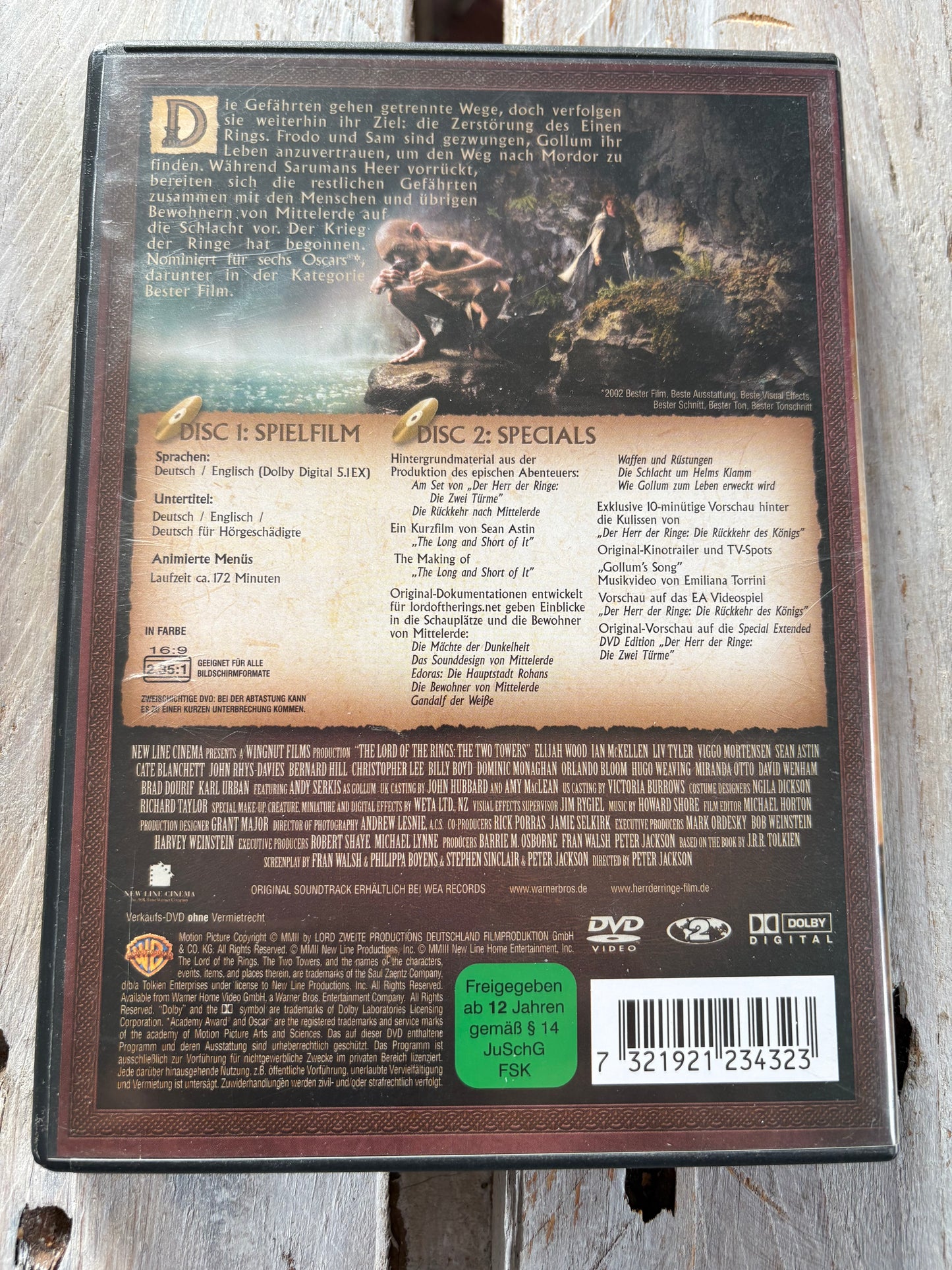 Der Herr der Ringe - Die zwei Türme [2 DVDs]