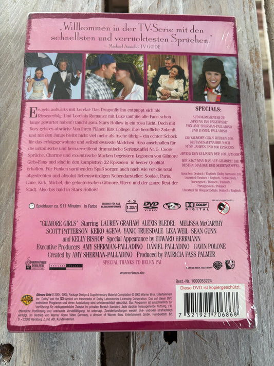 Gilmore Girls - Die komplette fünfte Staffel (6 DVDs) Neu & OVP