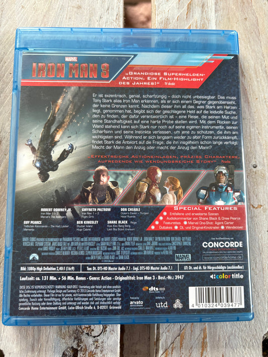 Iron Man 3 [Blu-ray]