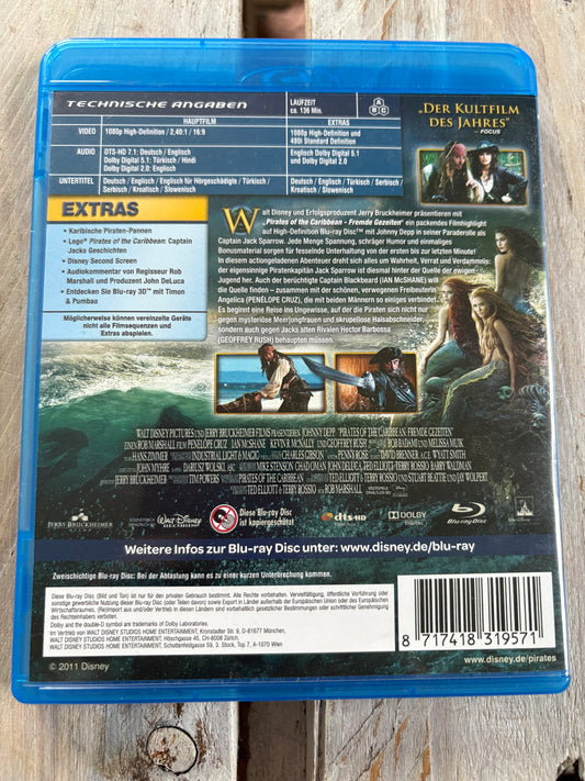 Pirates of the Caribbean - Fremde Gezeiten [Blu-ray]