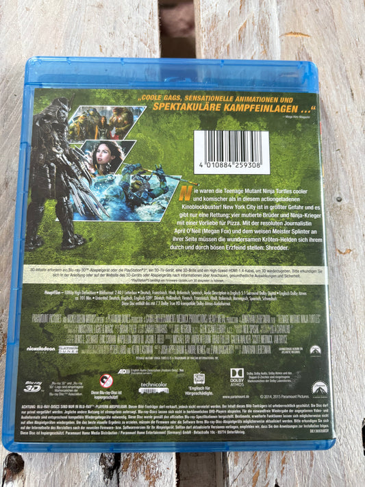 Teenage Mutant Ninja Turtles [3D Blu-ray]