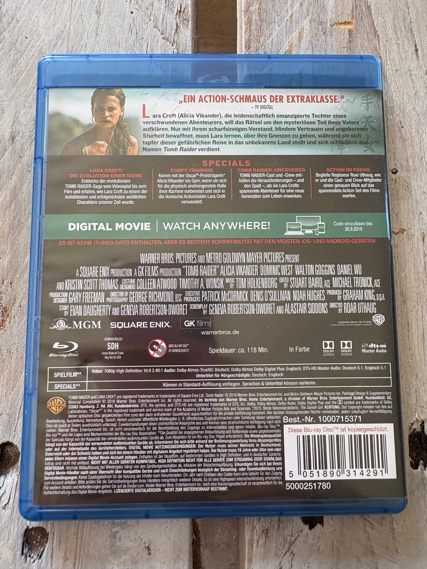 Tomb Raider [Blu-ray]
