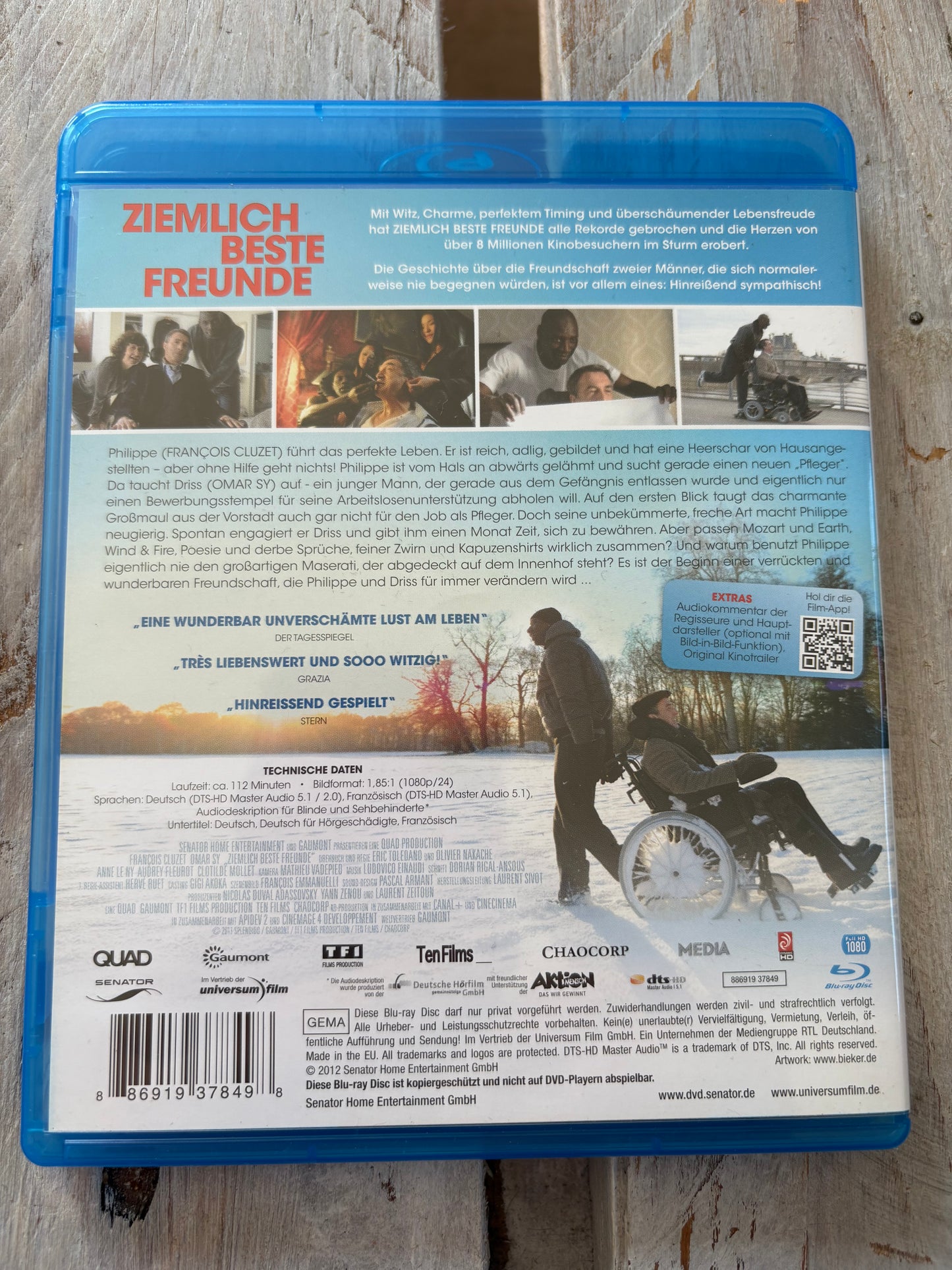 Ziemlich beste Freunde [Blu-ray]