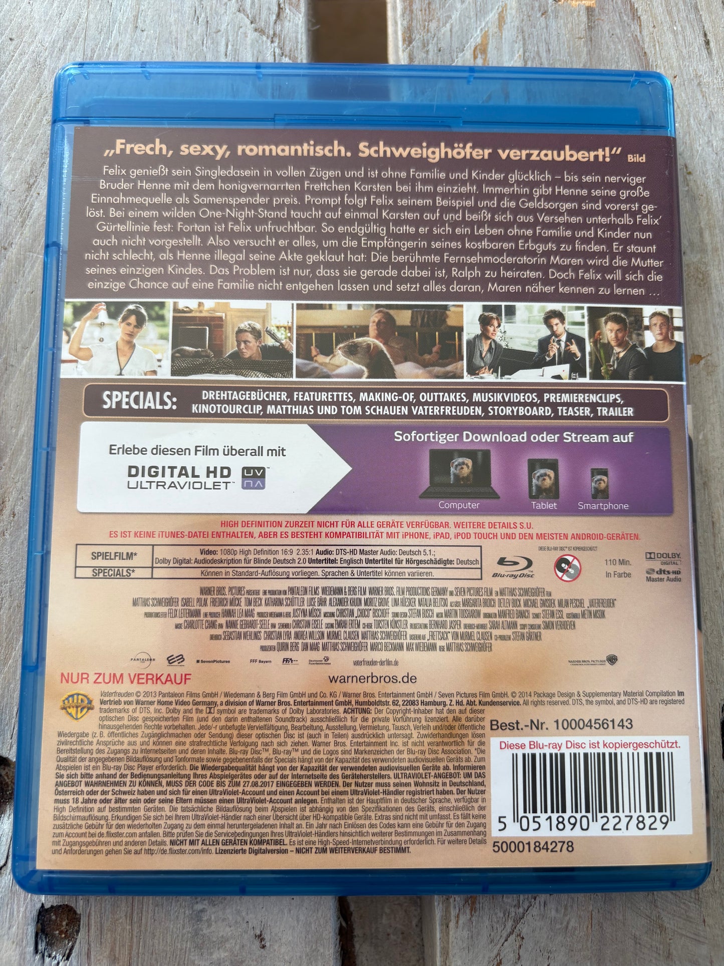 Vaterfreuden [Blu-ray]