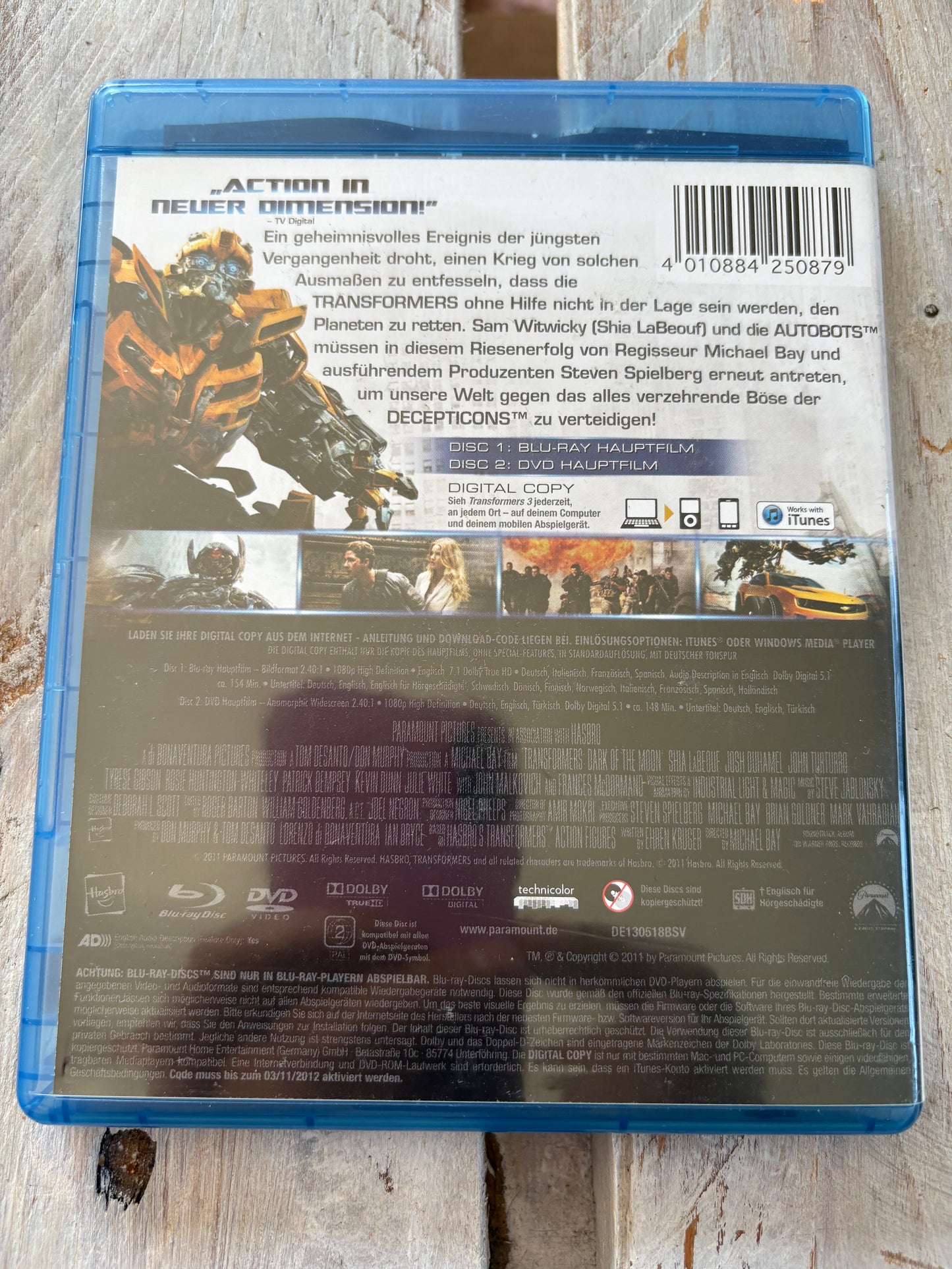 Transformers 3 - Dark of the Moon (inkl. DVD & Digital Copy) [Blu-ray]