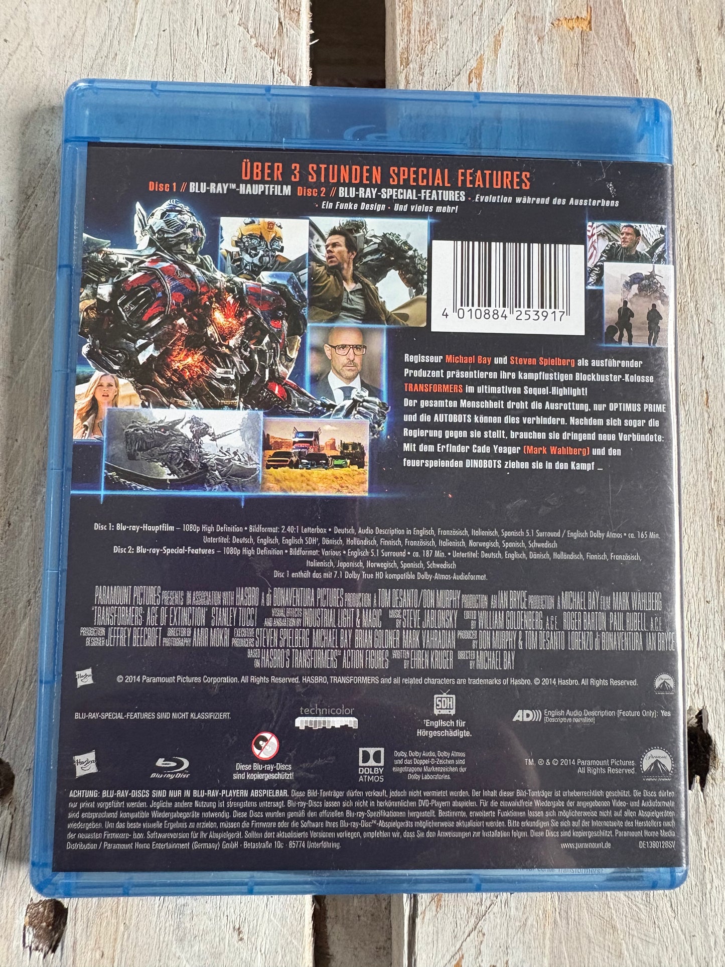 Transformers 4: Ära des Untergangs [Blu-ray]
