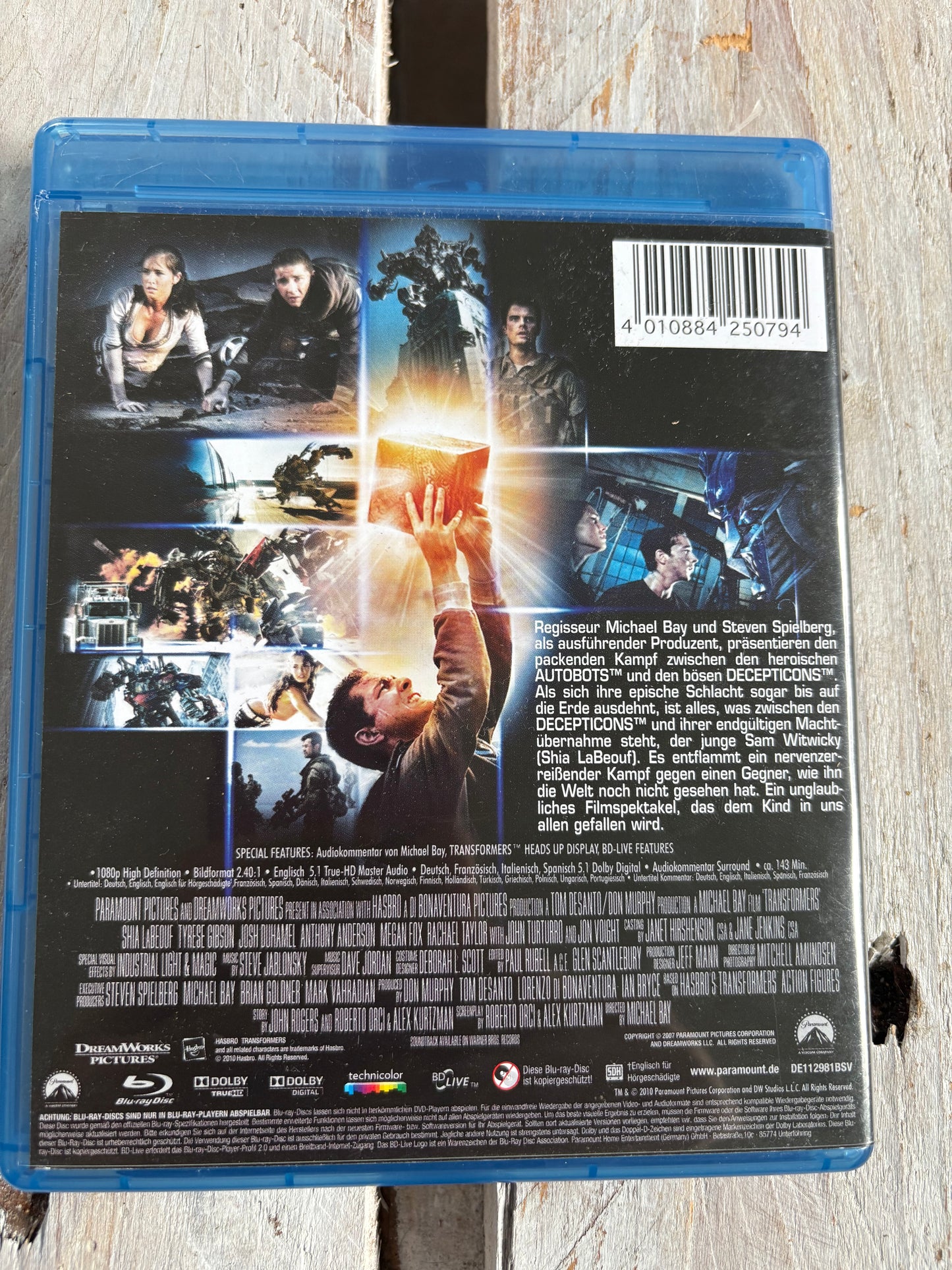 Transformers [Blu-ray]