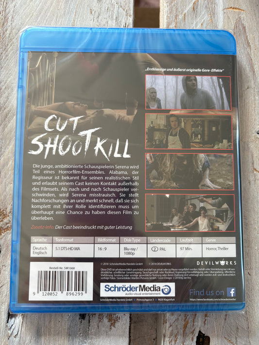 Cut, Shoot, Kill [Blu-ray] FSK18 Neu & OVP