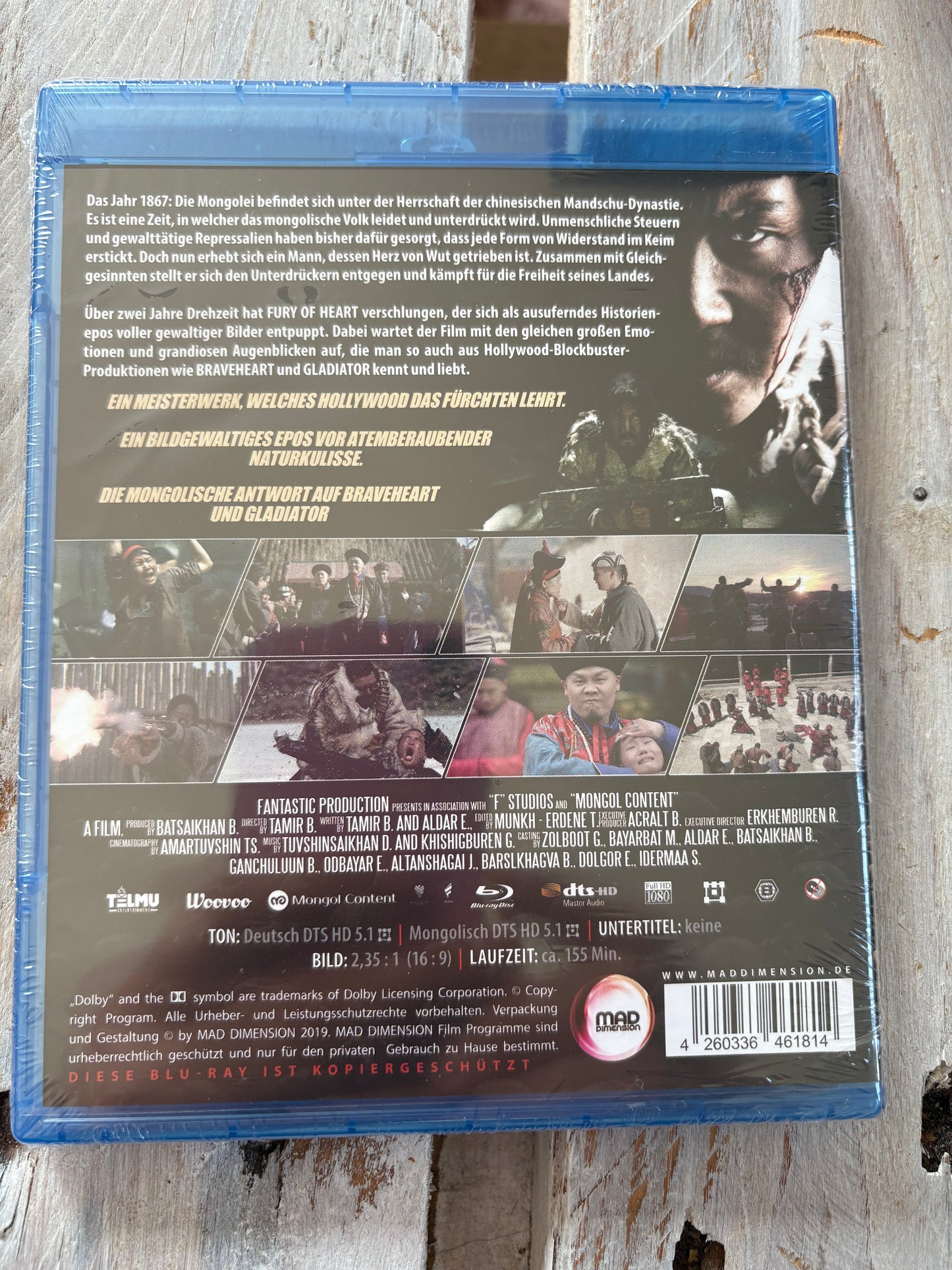 Fury of Heart [Blu-ray] FSK18 Neu & OVP