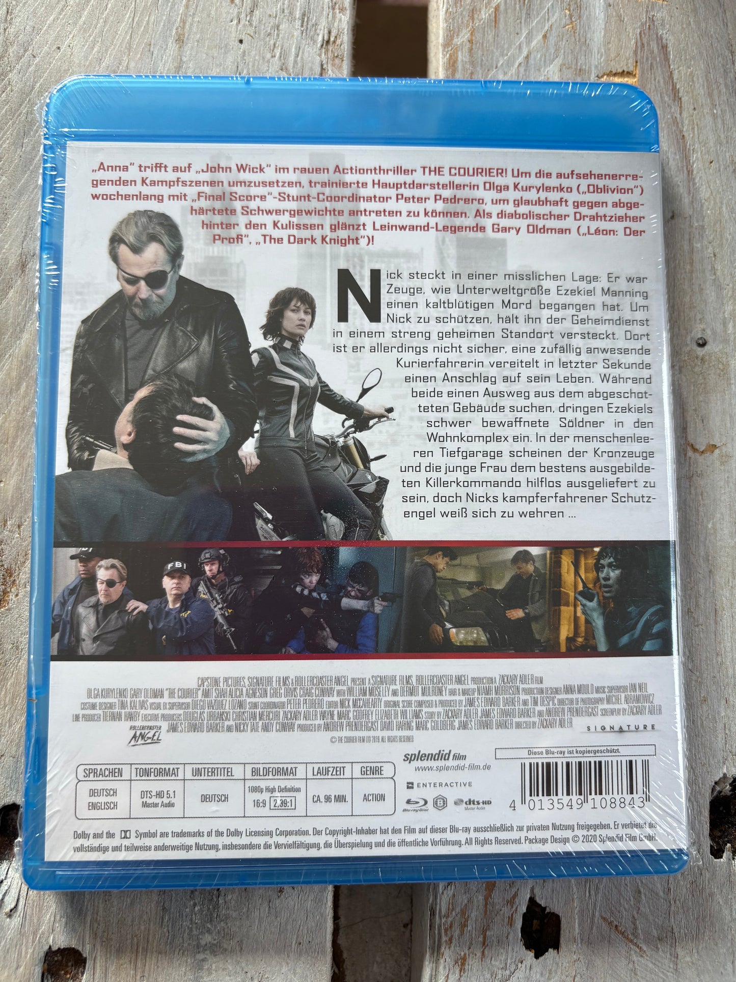 The Courier - Tödlicher Auftrag [Blu-ray] FSK18 Neu & OVP