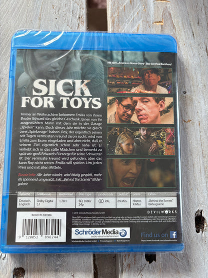 Sick for Toys [Blu-ray] FSK18 Neu & OVP