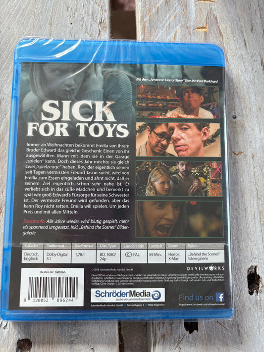Sick for Toys [Blu-ray] FSK18 Neu & OVP