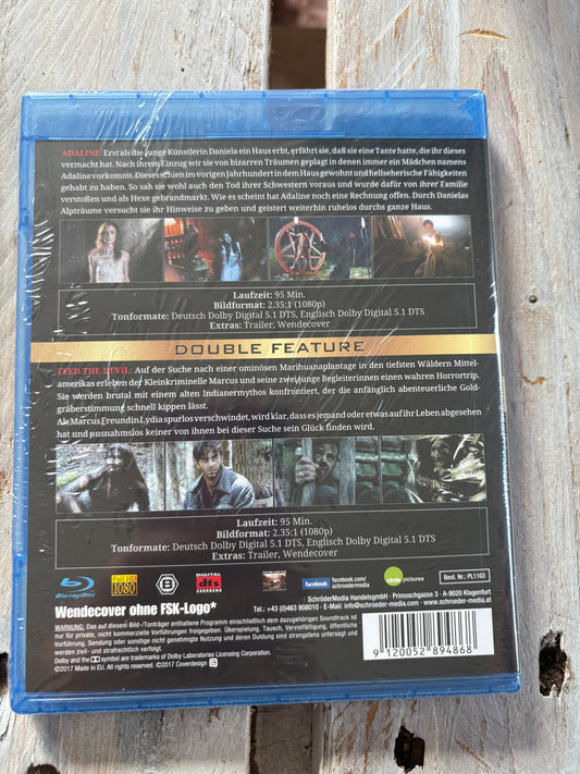 Adaline - Die Beschwörung + Feed the Devil – 2 Filme [Blu-ray] FSK 18 Neu & OVP