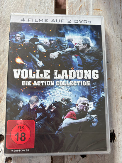 Volle Ladung - Die Action Collection [4 Filme - 2 DVDs] FSK18 Neu & OVP