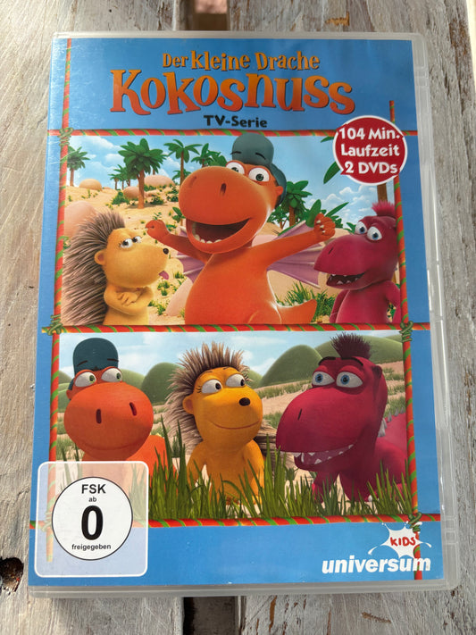 Der kleine Drache Kokosnuss - 8 Folgen auf 2 DVD - TV Serie