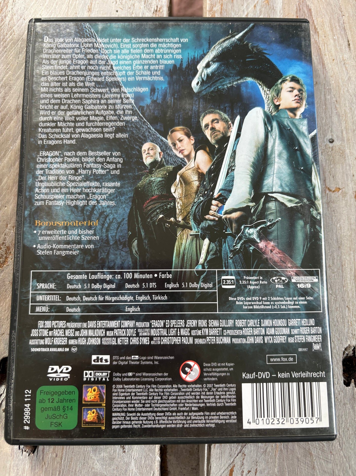 Eragon - Das Vermächtnis der Drachenreiter