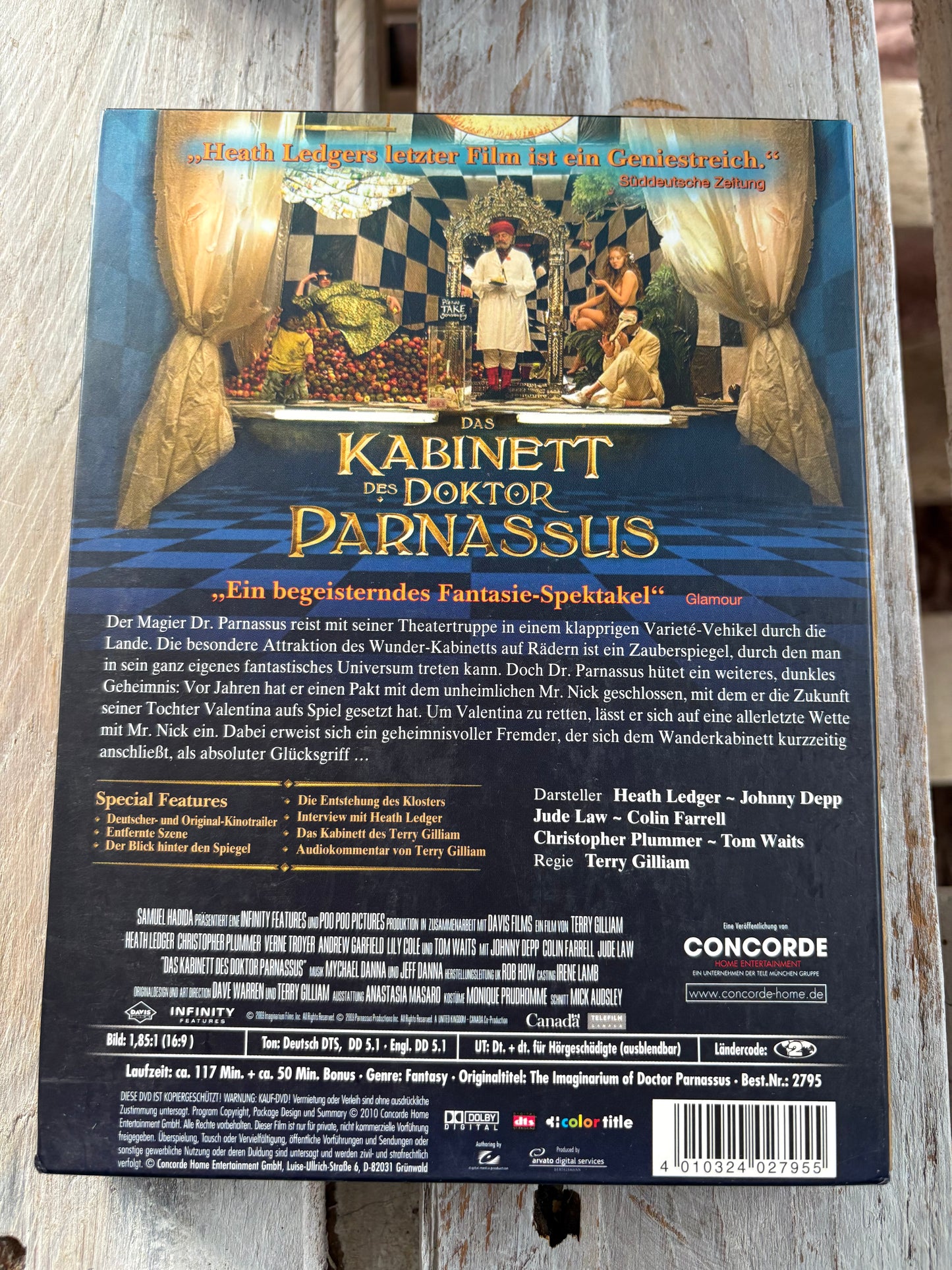 Das Kabinett des Doktor Parnassus (2 DVDs)