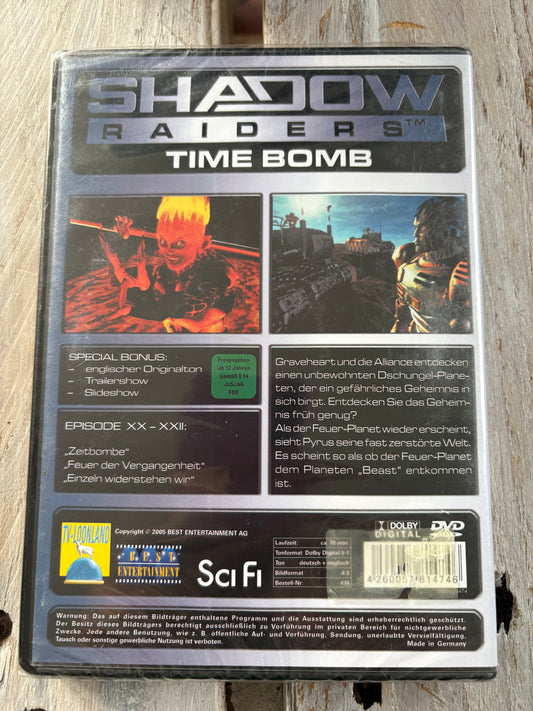 Shadow Raiders 7 - Time Bombs Neu & OVP