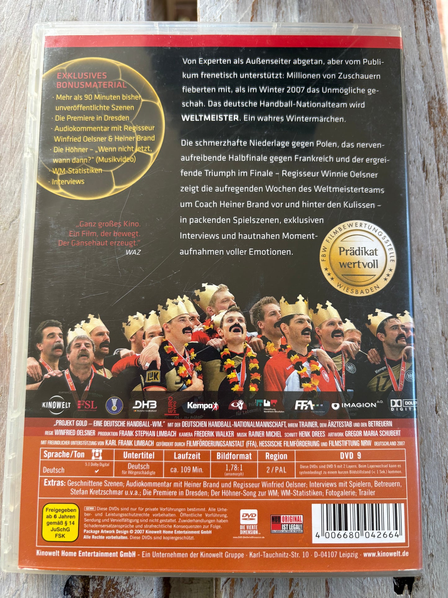 Projekt Gold - Eine deutsche Handball-WM (Special Edition, 2 DVDs)