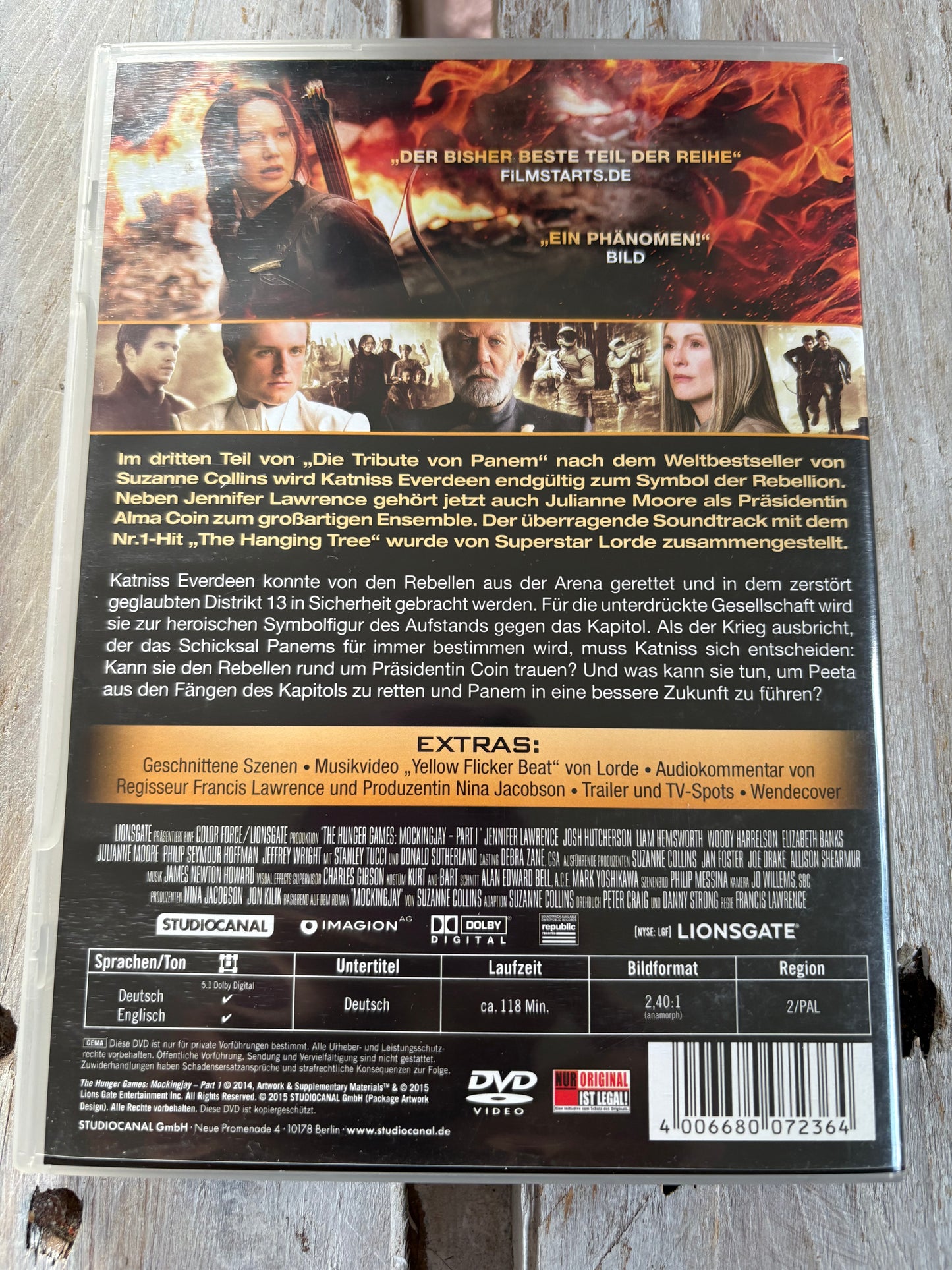 Die Tribute von Panem - Mockingjay Teil 1