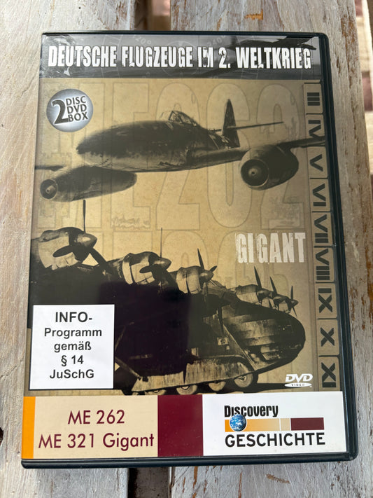 ME 262/ME 321 Gigant - Deutsche Flugzeuge im 2. Weltkrieg [2 DVDs]