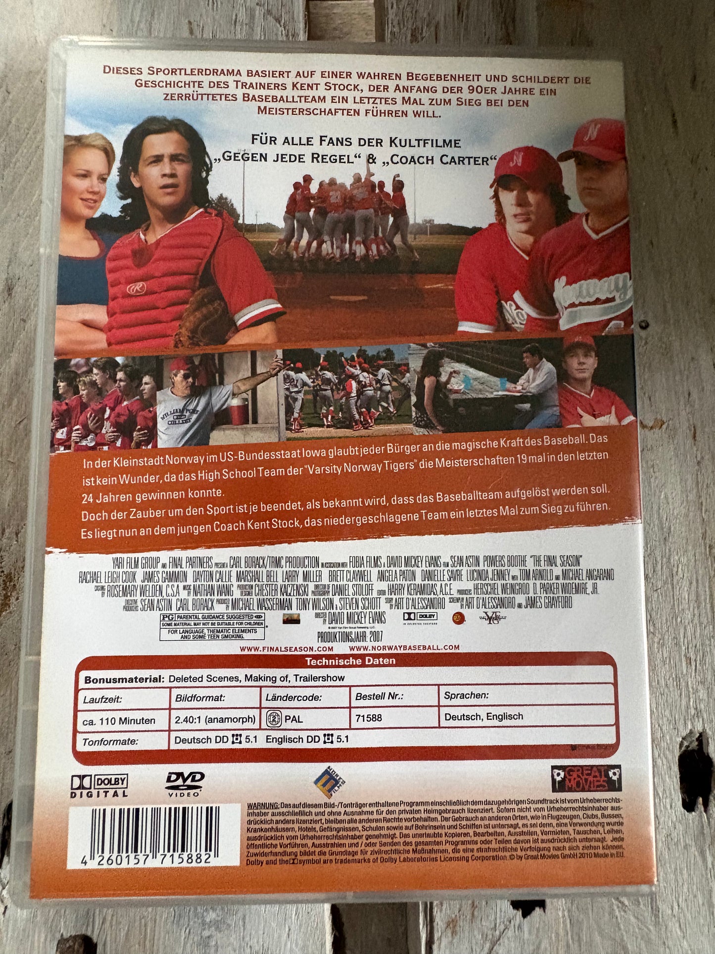 The Final Season - Daran wirst du dich immer erinnern!