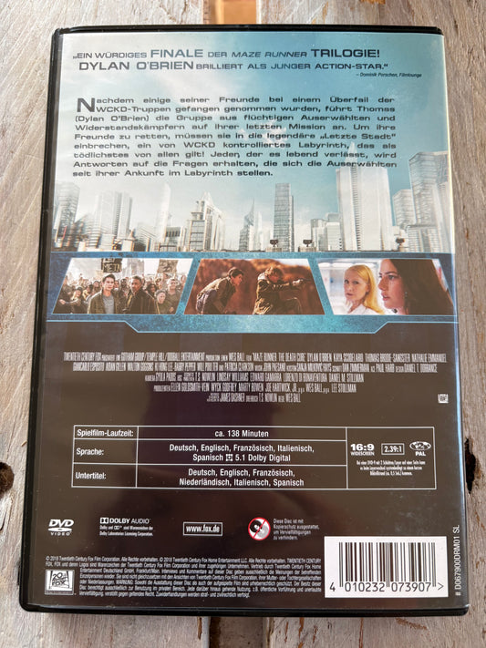 Maze Runner 3 - Die Auserwählten in der Todeszone