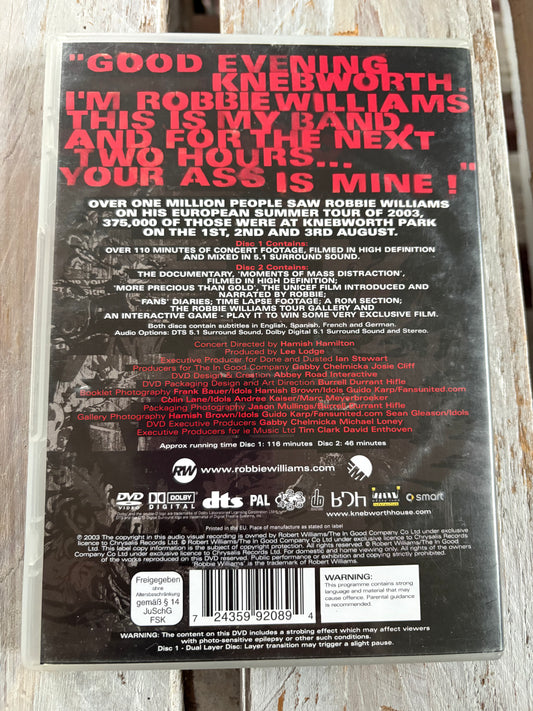 Robbie Williams - What We Did Last Summer (Live at Knebworth) [2 DVDs]