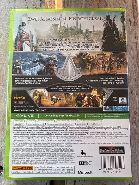 Assassin's Creed - Revelations - XBox 360