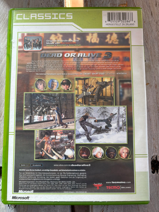 Dead or Alive 3 - Xbox