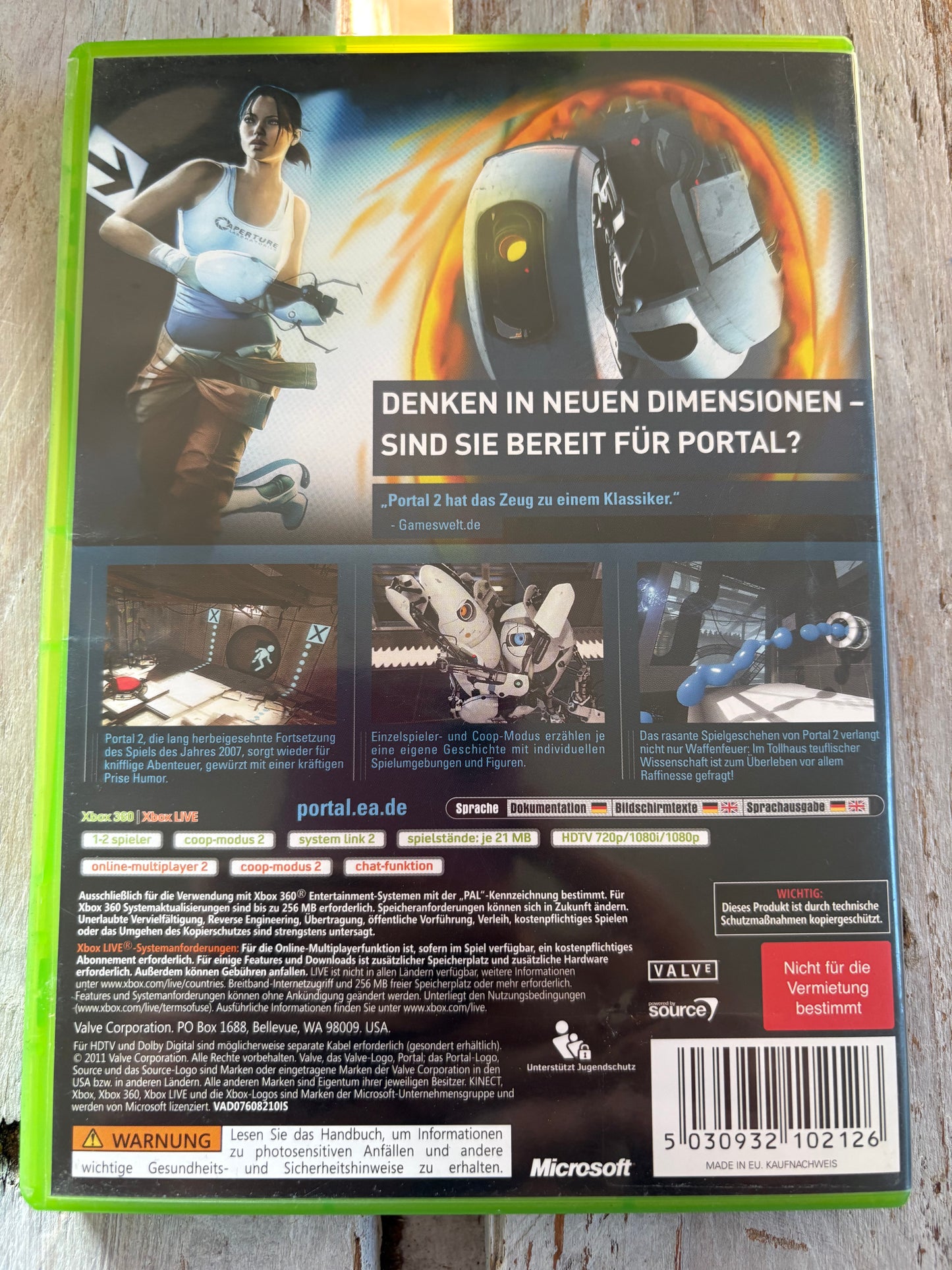 Portal 2 - XBox 360