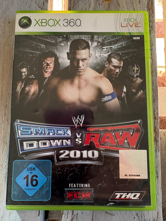 WWE Smackdown vs Raw 2010 - XBox 360