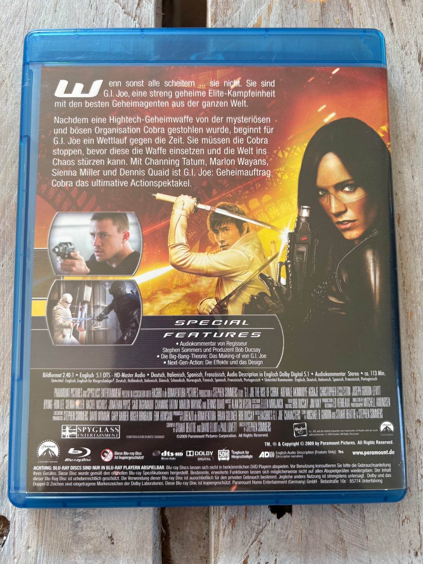 G.I. Joe - Geheimauftrag Cobra (inkl. Wendecover) [Blu-ray]