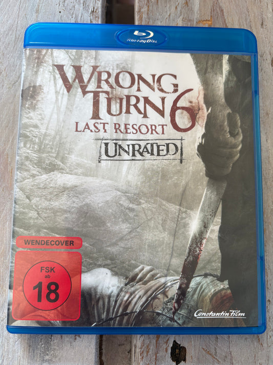 Wrong Turn 6 - Last Resort - Unrated [Blu-ray] FSK18