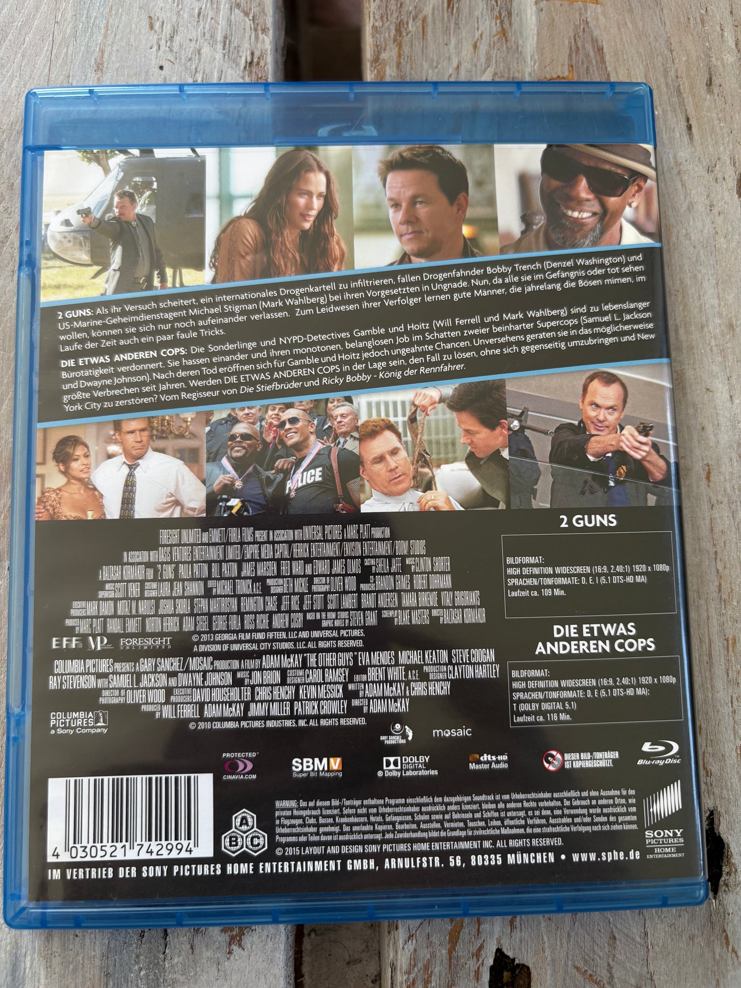 2 Guns / Die etwas anderen Cops - 2 Movie Collector's Pack 92 [Blu-ray]
