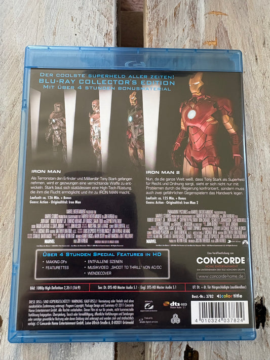 Iron Man 1+2 [Blu-ray] [Collector's Edition]