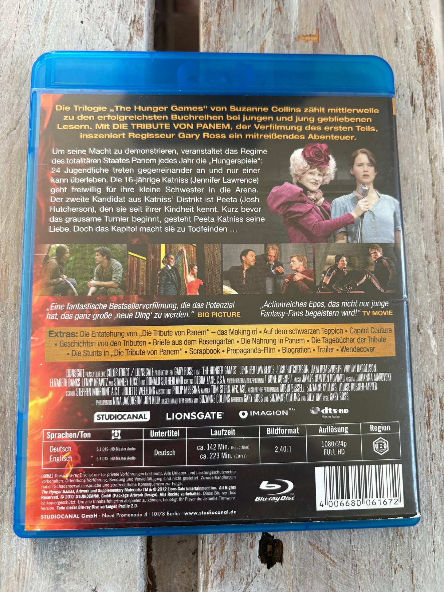 Die Tribute von Panem - The Hunger Games [Special Edition] [Blu-ray]