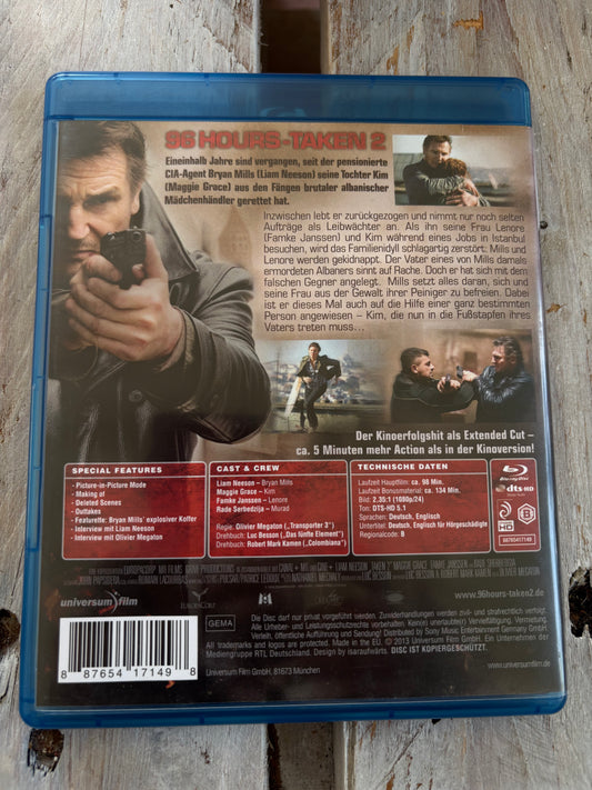 96 Hours - Taken 2 - Extended Cut [Blu-ray]