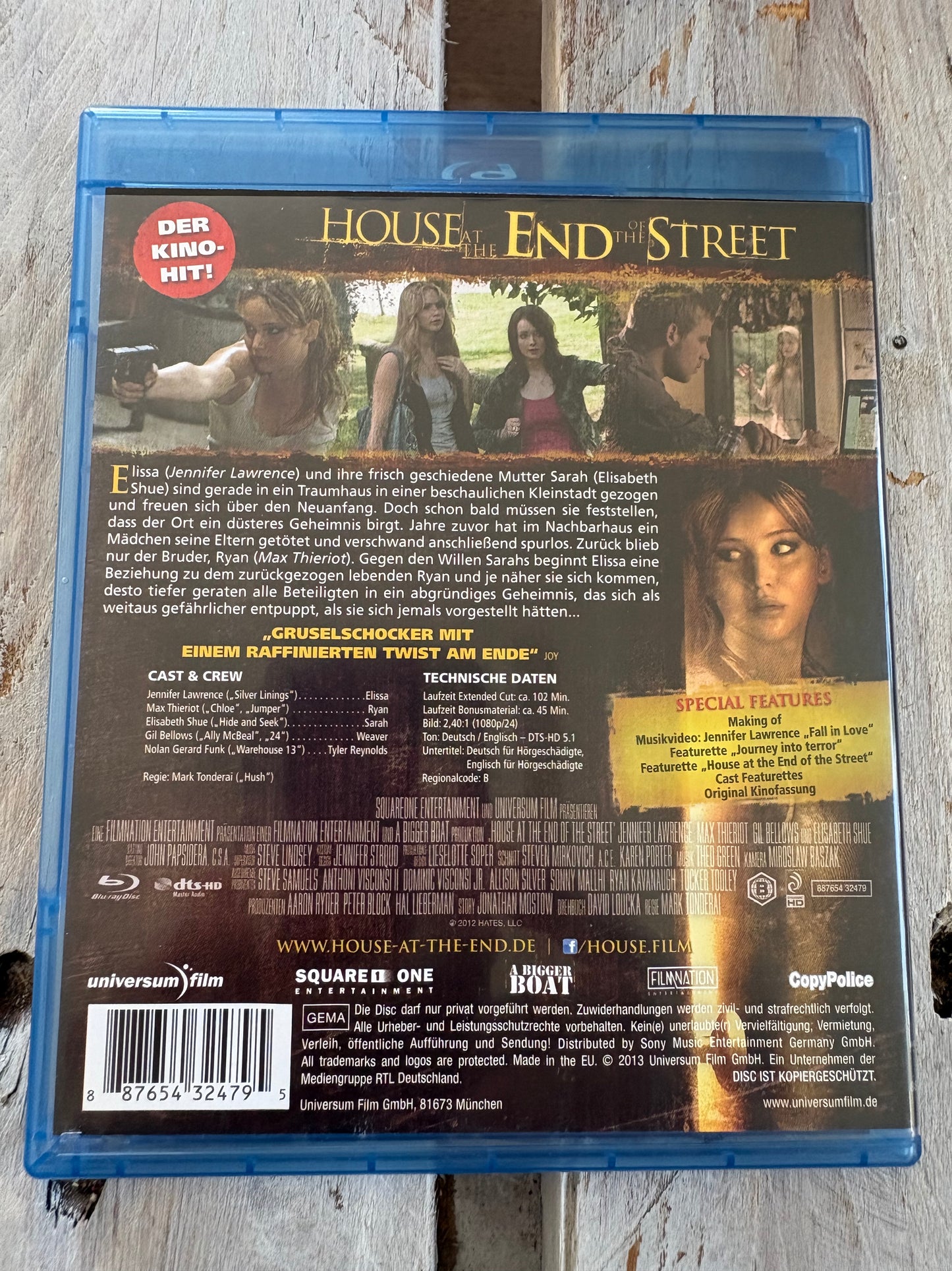House at the End of the Street - Extended Cut [Blu-ray]
