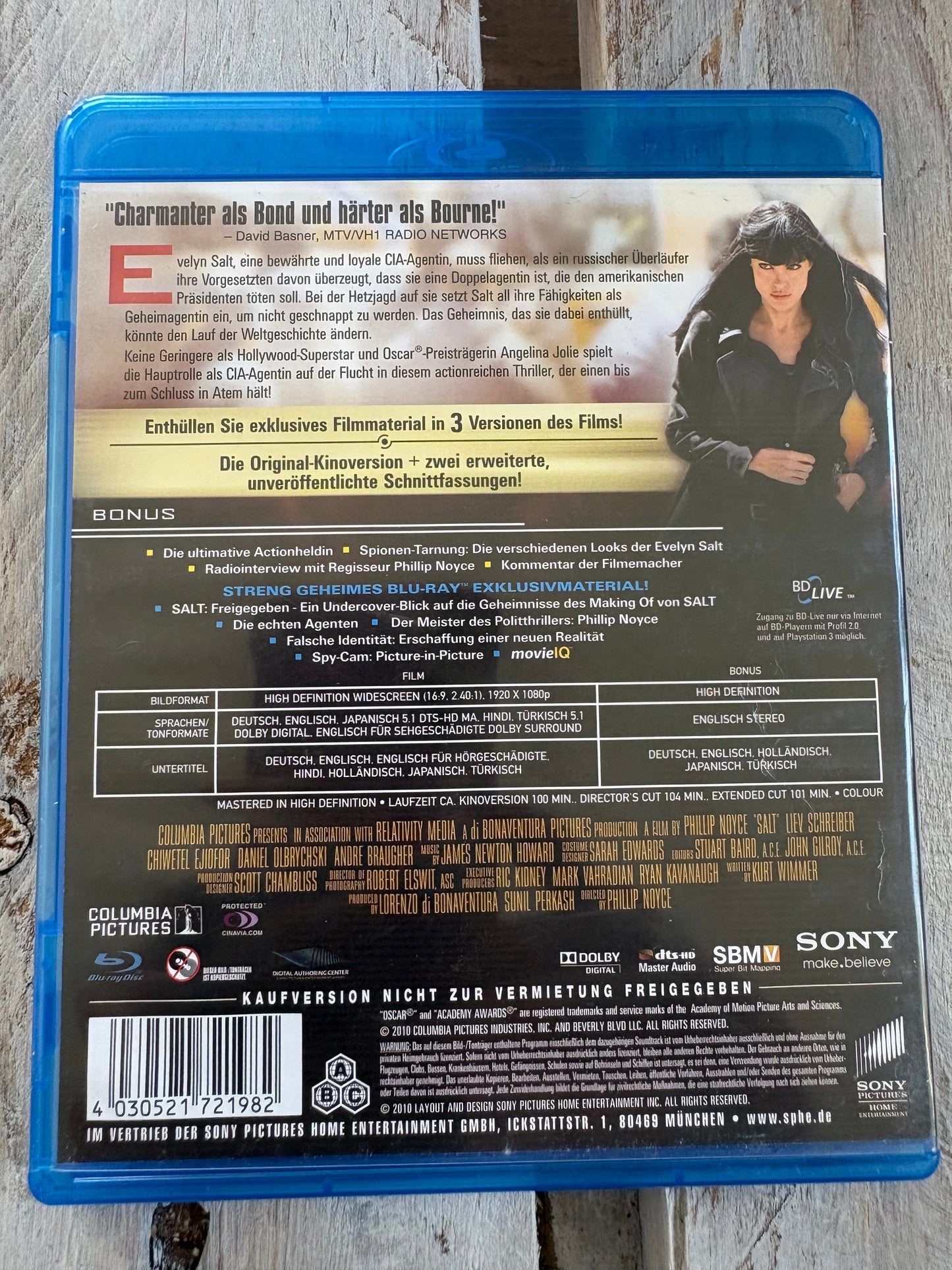 Salt (Extended Edition) (Blu-ray)